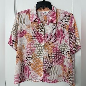 Alia, 12P button down top